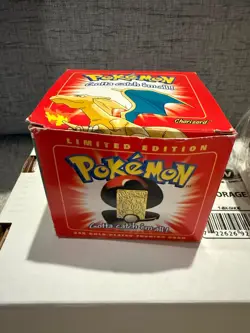 1999 Burger King Pokemon Charizard 23k Gold Plated Trading Card NEW SEALED - Image 5