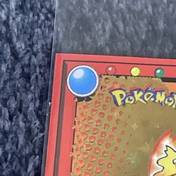 2022 Pokemon Pokedex Mew & Magmar Flash Edition Gold Star Holo Sticker Spanish - Image 2