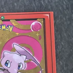 2022 Pokemon Pokedex Mew & Magmar Flash Edition Gold Star Holo Sticker Spanish - Image 4