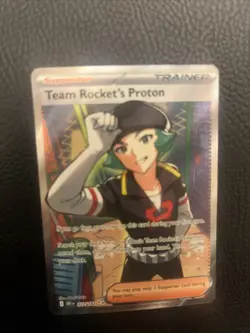 Team Rocket’s Proton 227/182 Destined Rivals Ultra Rare NM Pokemon TCG - Image 1