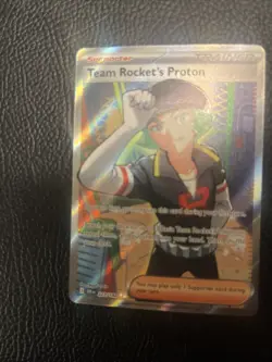 Team Rocket’s Proton 227/182 Destined Rivals Ultra Rare NM Pokemon TCG - Image 3