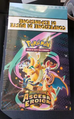 Pokemon Ascesa Eroica Bundle Confezione 10 Pezzi 60Buste Ita Sealed DISPONIBILE - Image 2