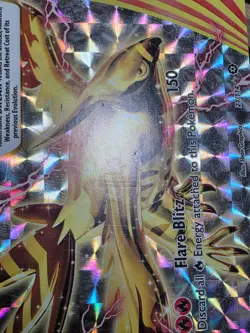 HP Talonflame BREAK - 21/114 - Pokemon Steam Siege XY Ultra Rare Card - Image 4