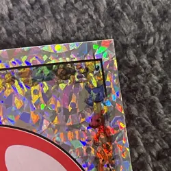1999 Pokemon Sticker S24 Pokeball Special Glitter Holo Rare Original 151 Border - Image 3