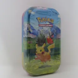 Pokemon TCG Mini Tin Pikachu Sealed 2 Booster Packs Sticker Sheet Collectible - Image 5