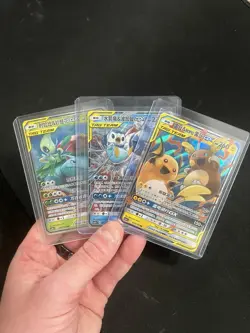 Tag Team Pokemon Card Collection Lot Vintage Wotc Full Arts Holos Rares More - Image 1