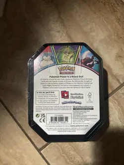 Pokemon TCG - Mighty Mysterious Tin/Knockout Tin [Snorlax] [Factory-Sealed] - Image 2
