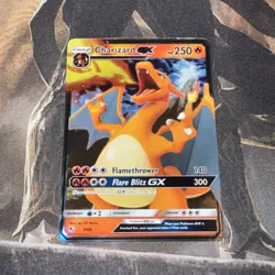 Charizard GX 9/68 Pokemon Holo Nm Hidden Fates - Image 1
