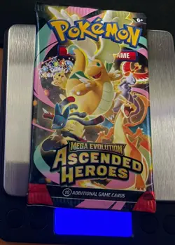 EXTREMELY HEAVY! 22.7g GOD PACKUUU Ascended Heroes Pokemon TCG Booster (SEALED) - Image 1