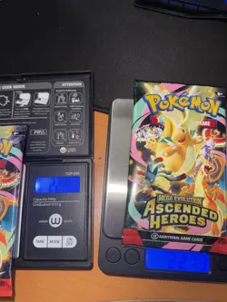 EXTREMELY HEAVY! 22.7g GOD PACKUUU Ascended Heroes Pokemon TCG Booster (SEALED) - Image 2