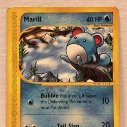 Marill 120/165 Expedition Base Set Regular MP Pokemon TCG - Image 2