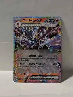 Ceruledge ex 036/191 Double Rare Surging Sparks Pokemon Near Mint - Image 1