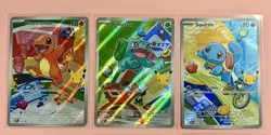 Pokemon First Partner Illustration Kanto Gen 1 Set - Image 2