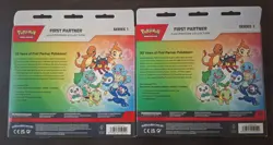 2x Pokemon First Partner Illustration Collection NEW - Ships Fast! - Image 2