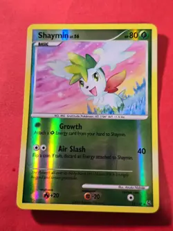 2009 Pokemon TCG Platinum #15 Shaymin, REVERSE FOIL, Rare, cd1 - Image 1
