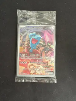 Pokemon Center ETB Exclusive Team Rockets Wobbuffet #203 Black Star Promo #2 - Image 1
