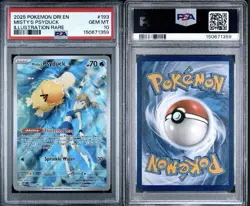 2025 Pokemon Destined Rivals PSA 10 Misty’s Psyduck Illustration Rare 193 - Image 3