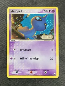 Pokemon TCG Shuppet 63/92 Reverse Holo Stamped Ex Legend Maker English 2006 - Image 1
