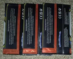 3x (3) POKEMON PHANTASMAL FLAMES MEGA EVOLUTION FUN PACK PROMO BRAND NEW SEALED - Image 2