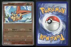 Victini (Master Ball Pattern) 012/086 Rare Black Bolt Pokemon NM/M - Image 3