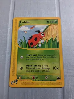 Pokemon Ledyba (72) Skyridge 072/144 LP Vintage NM Fast Ship - Image 1