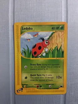 Pokemon Ledyba (72) Skyridge 072/144 LP Vintage NM Fast Ship - Image 3
