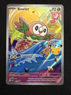 Pokemon 30th Anniversary Full Art Promo Set - Rowlet, Litten, Popplio - Image 3