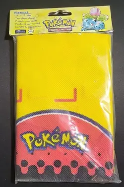 Pokemon Cloth 2-Player Playmat - Wizards of the Coast - Sealed - Offers Welcome - Image 1