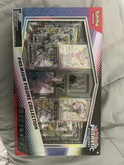 Pokemon TCG Prismatic Evolutions Premium Figure Collection Box New & Sealed - Image 1