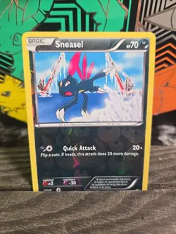 Sneasel 65/116 - BW Plasma Freeze - Reverse Holo Pokemon Tcg 2013 Common - Image 1
