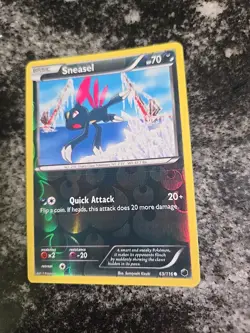 Sneasel 65/116 - BW Plasma Freeze - Reverse Holo Pokemon Tcg 2013 Common - Image 3