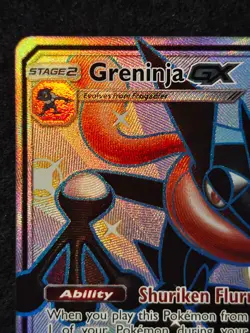 Greninja GX SV56/SV94 Hidden Fates Shiny Full Art Near Mint Pokemon Card - Image 5