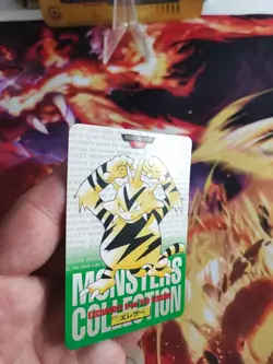 Pokemon Card Electabuzz Elektek Monsters Collection Green Japanese Carddas Good - Image 3