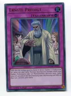 Yu-Gi-Oh! Ernste Predigt Ultra Rare MZMU-DE121 - Image 1