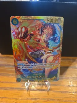 One Piece TCG Monkey D. Luffy SEC OP13-118 English Secret Rare - Image 1