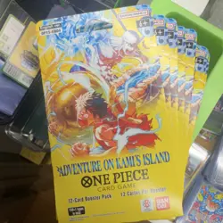 Bandai One Piece Adventure on Kami's Island packs 1x10 Cards English - Image 1