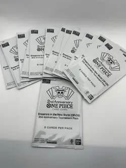 13x - 2ND ANNIVERSARY TOURNAMENT PACK - SEALED ONE PIECE CARD GAME - ENGLISH - Image 1