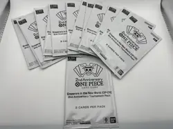 13x - 2ND ANNIVERSARY TOURNAMENT PACK - SEALED ONE PIECE CARD GAME - ENGLISH - Image 2