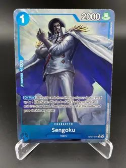 Sengoku (Parallel) OP07-046 Rare 500 Years in the Future One Piece NM - Image 1