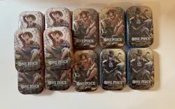 Bandai Namco One Piece TCG: TS-02 Tin Pack Set Vol.2 Display Lot Of 12 - Image 1