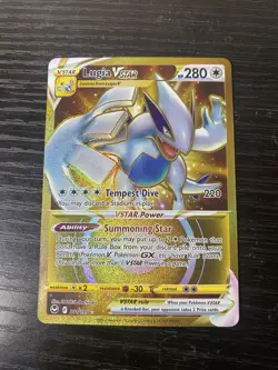 Lugia VSTAR 211/195 Gold Secret Rare - Pokemon Silver Tempest NM - Image 1