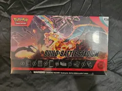 Pokemon TCG Obsidian Flames Build and Battle Stadium sealed 12 packs New - Image 1