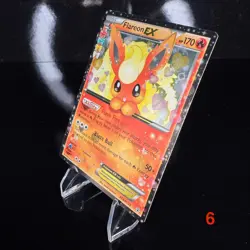 Flareon EX RC6-32 Generations: Radiant Collection Holo Pokemon Card - Image 2