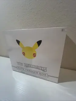 Pokemon Celebrations Elite Trainer Box ETB 25th Anniversary Sealed Lot Of 2 - Image 2