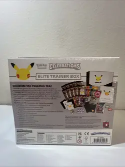Pokemon Celebrations Elite Trainer Box ETB 25th Anniversary Sealed Lot Of 2 - Image 4