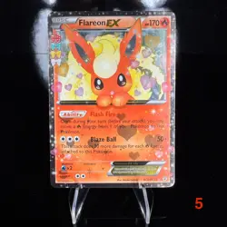 Flareon EX RC6-32 Generations: Radiant Collection Holo Pokemon Card - Image 1