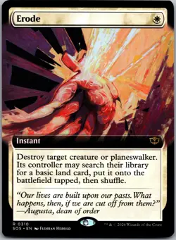 Erode (Extended Art) R Secrets of Strixhaven 310 NM - Image 1