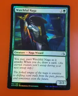 1x Watchful Naga | FOIL | Amonkhet | MTG Magic Cards - Image 1
