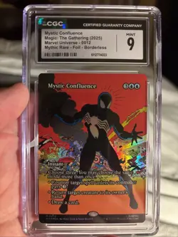 Mystic Confluence (Borderless, Foil) - Marvel Universe - CGC Mint 9 - Image 1