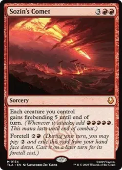 Sozin's Comet | 154 | MTG | Avatar: The Last Airbender | Foil | 50% Off 2nd Item - Image 1